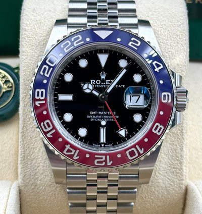 Rolex Gmt-master Ii Unworn Gmt-master Ii Pepsi 40mm Jubilee Bracelet 126710blro Box Papers 2025
