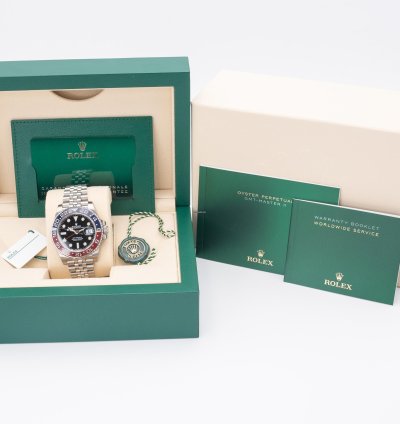 Rolex Gmt-master Ii Unworn Rolex Gmt Master Ii 40mm 126710blro Pepsi On Jubilee 2021