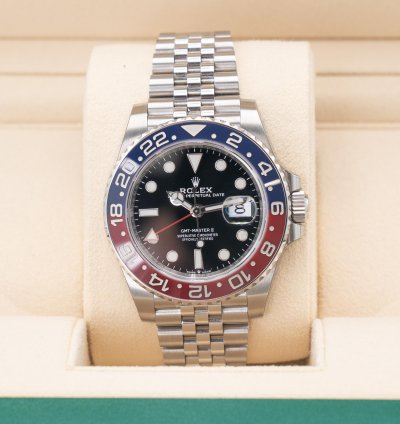 Rolex Gmt-master Ii Unworn Rolex Gmt Master Ii 40mm 126710blro Pepsi On Jubilee 2021