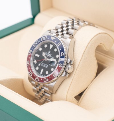Rolex Gmt-master Ii Unworn Rolex Gmt Master Ii 40mm 126710blro Pepsi On Jubilee 2021