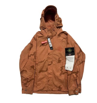 Supreme Stone Island Riot Mask Desert Camo Jacket