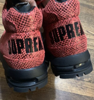 Snakeskin Goadome In Red