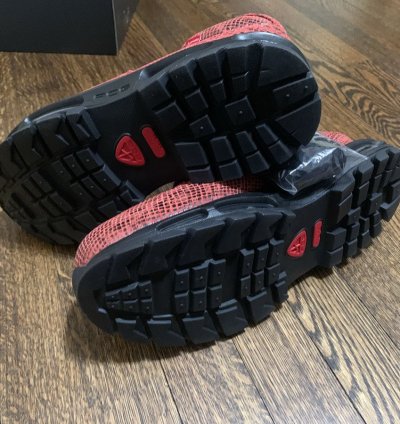 Snakeskin Goadome In Red