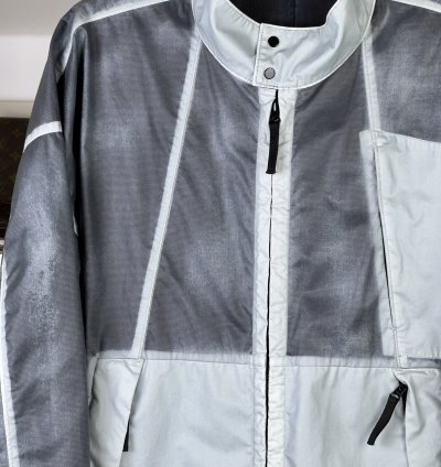 Very Rare Ss22 Stone Island Dust Color Carbon Jacket