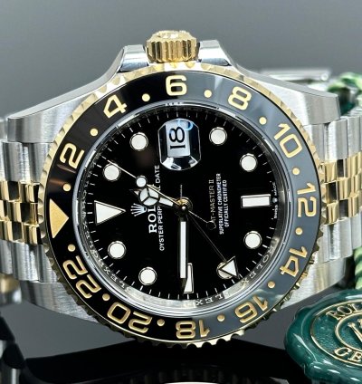 Rolex Gmt-master Ii Yellow Gold Black Dial 2025
