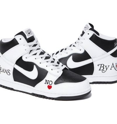 Sold Out Nike Supreme Sb Dunk High By Any Means