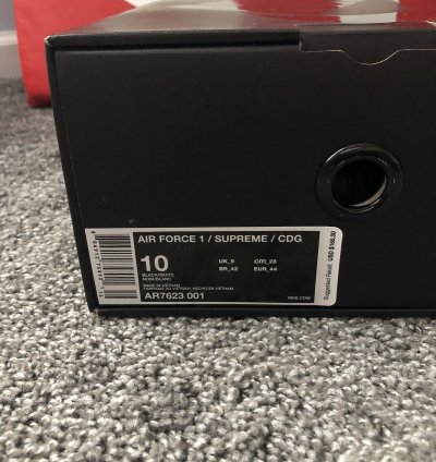 Split Air Force 1 Low Black 2018