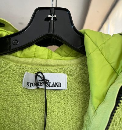 Zip Up Jacket With Hood In Highlighter