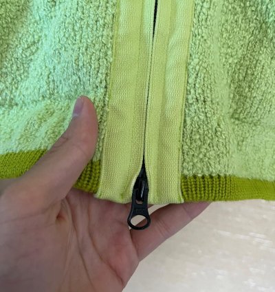 Zip Up Jacket With Hood In Highlighter