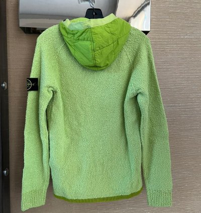 Zip Up Jacket With Hood In Highlighter