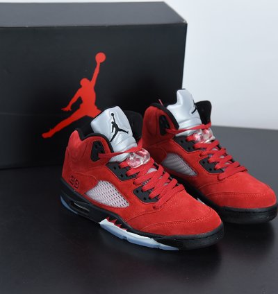 Nike Air Jordan 5 Retro Raging Bull Red