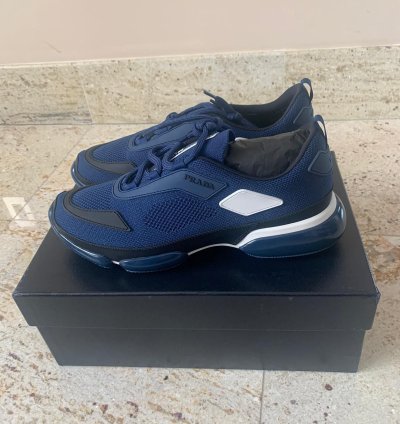 Sport Knit Trainer In Baltico Blue