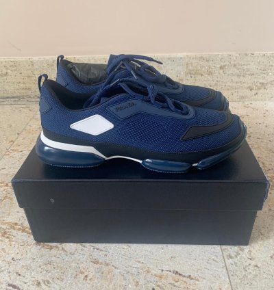 Sport Knit Trainer In Baltico Blue