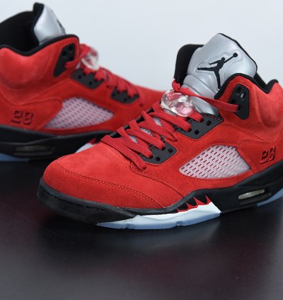 Nike Air Jordan 5 Retro Raging Bull Red
