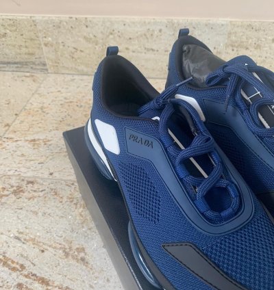 Sport Knit Trainer In Baltico Blue