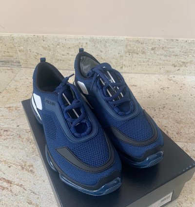 Sport Knit Trainer In Baltico Blue