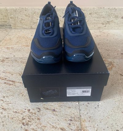 Sport Knit Trainer In Baltico Blue