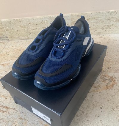 Sport Knit Trainer In Baltico Blue