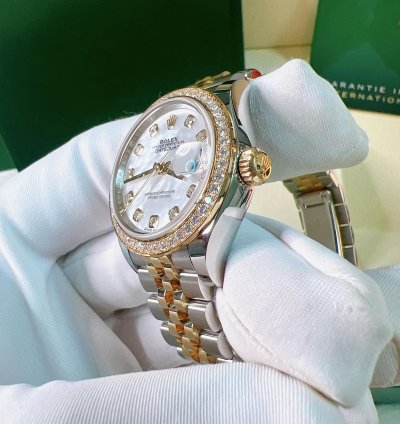 Rolex Lady-datejust 2025 New Yellow Gold Mop Mother Of Pearl Diamond Jubilee 28mm