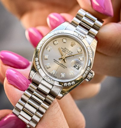 Rolex Lady-datejust 18k