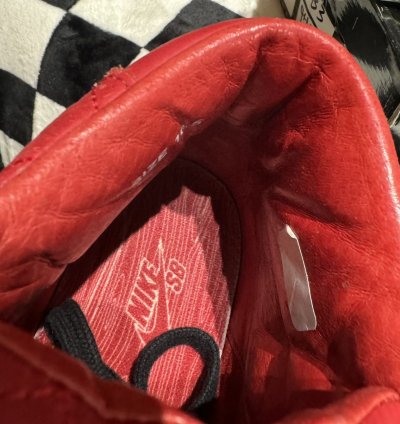 Ss05 New Supreme Nike Sb Gucci Blazer Varsity Red 10 5us
