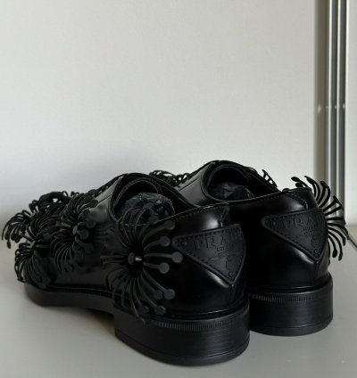 Ss22 Flower Leather Derby