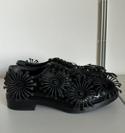 Ss22 Flower Leather Derby