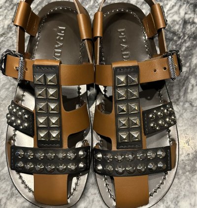 Studded Sandals