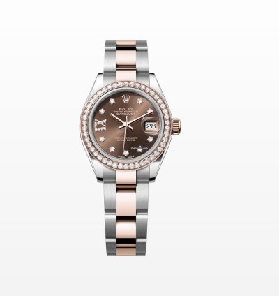 Rolex Lady-datejust 279381rbr Choc Star Diamonds Oys