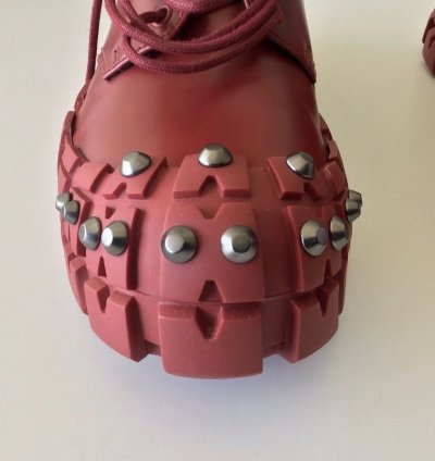 Studded Wheel Lug Sole Leather Derbies Drifter Shorts