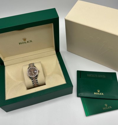 Rolex Lady-datejust 279381rbr Choco Star Diamonds Jub