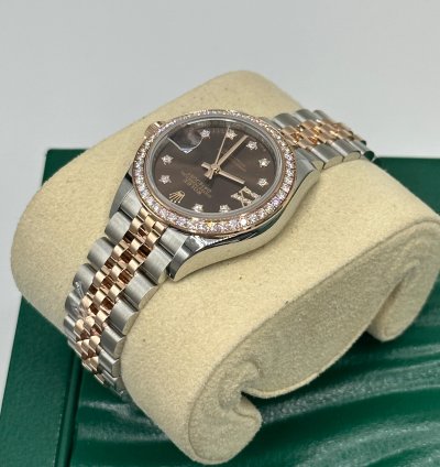 Rolex Lady-datejust 279381rbr Ix Chocolate Diamond Jubilee