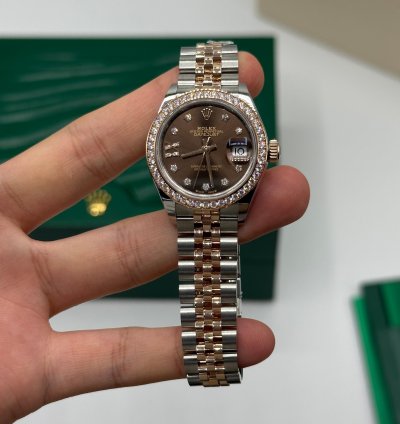 Rolex Lady-datejust 279381rbr Ix Chocolate Diamond Jubilee