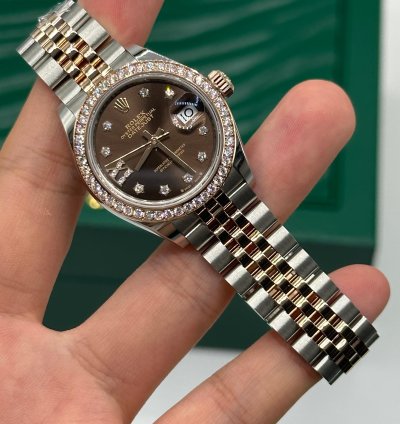 Rolex Lady-datejust 279381rbr Ix Chocolate Diamond Jubilee