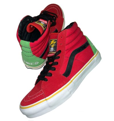 Supreme 2008 Bad Brains Vans Sk8-hi Shoes
