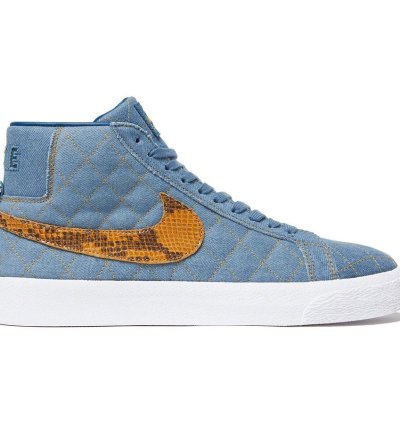 Supreme 22fw Nike Sb Blazer Mid Denim Size 8 In Hand