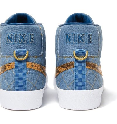 Supreme 22fw Nike Sb Blazer Mid Denim Size 8 In Hand