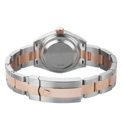 Rolex Lady-datejust 279381rbr Steel 18k Rose Gold Purple Diamond Dial 28 Mm