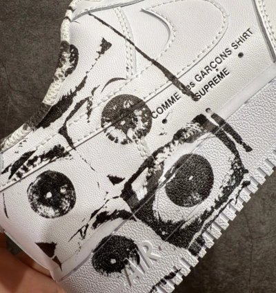 Nike Air Force 1 Low Supreme Comme Des Garcons Shirt