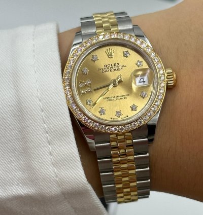 Rolex Lady-datejust 279383rbr Champ Star Jub