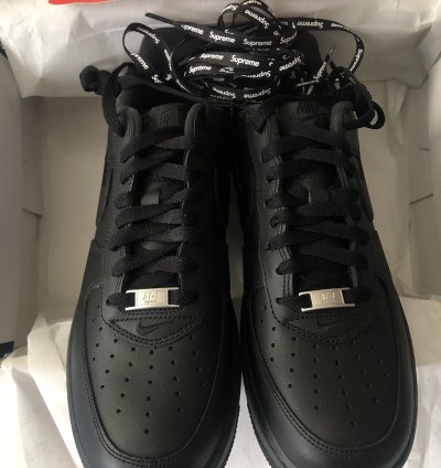 Supreme Air Force 1 Low Black