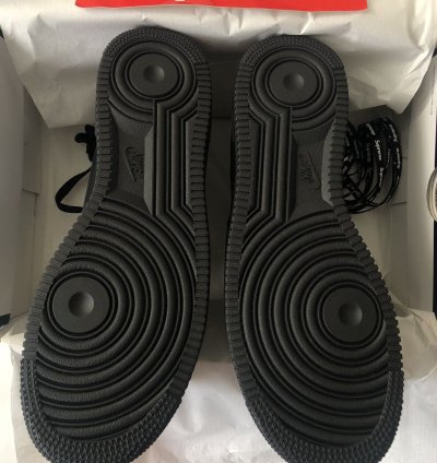 Supreme Air Force 1 Low Black