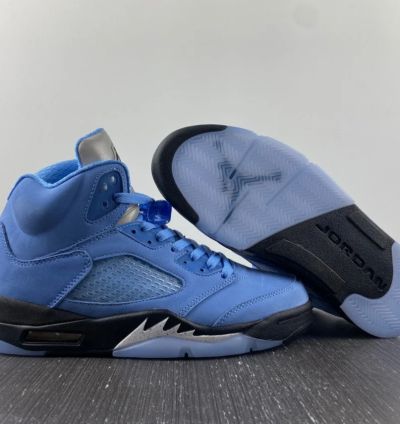 Nike Air Jordan 5 Retro Unc University Blue