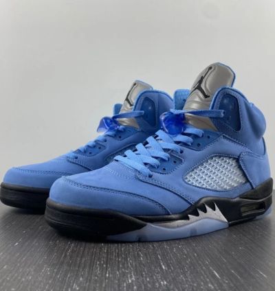 Nike Air Jordan 5 Retro Unc University Blue
