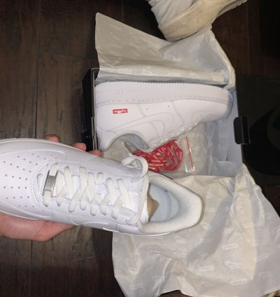 Supreme Air Force 1 Low White