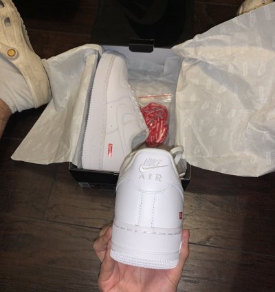 Supreme Air Force 1 Low White