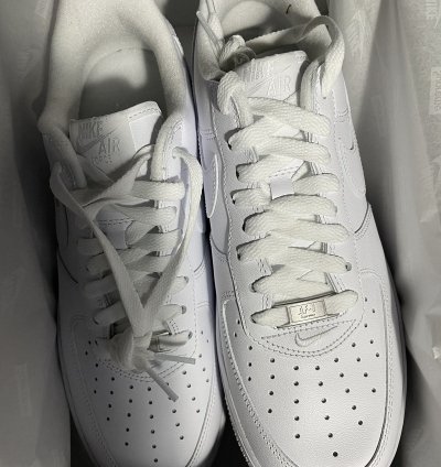 Supreme Air Force 1 Low White Size 9