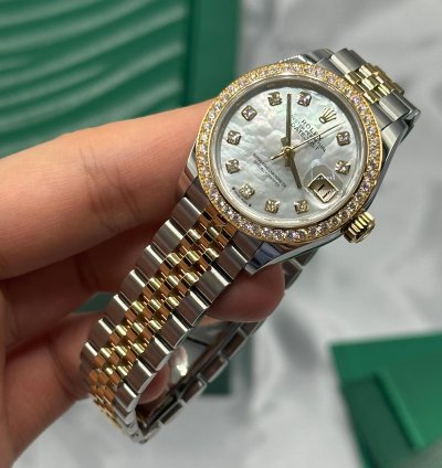 Rolex Lady-datejust 279383rbr Ng Mother-of-pearl Diamond Dial Jubilee
