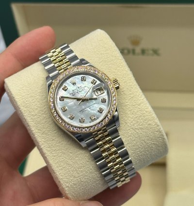Rolex Lady-datejust 279383rbr Ng Mother-of-pearl Diamond Dial Jubilee