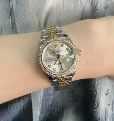 Rolex Lady-datejust 279383rbr Silver Jub